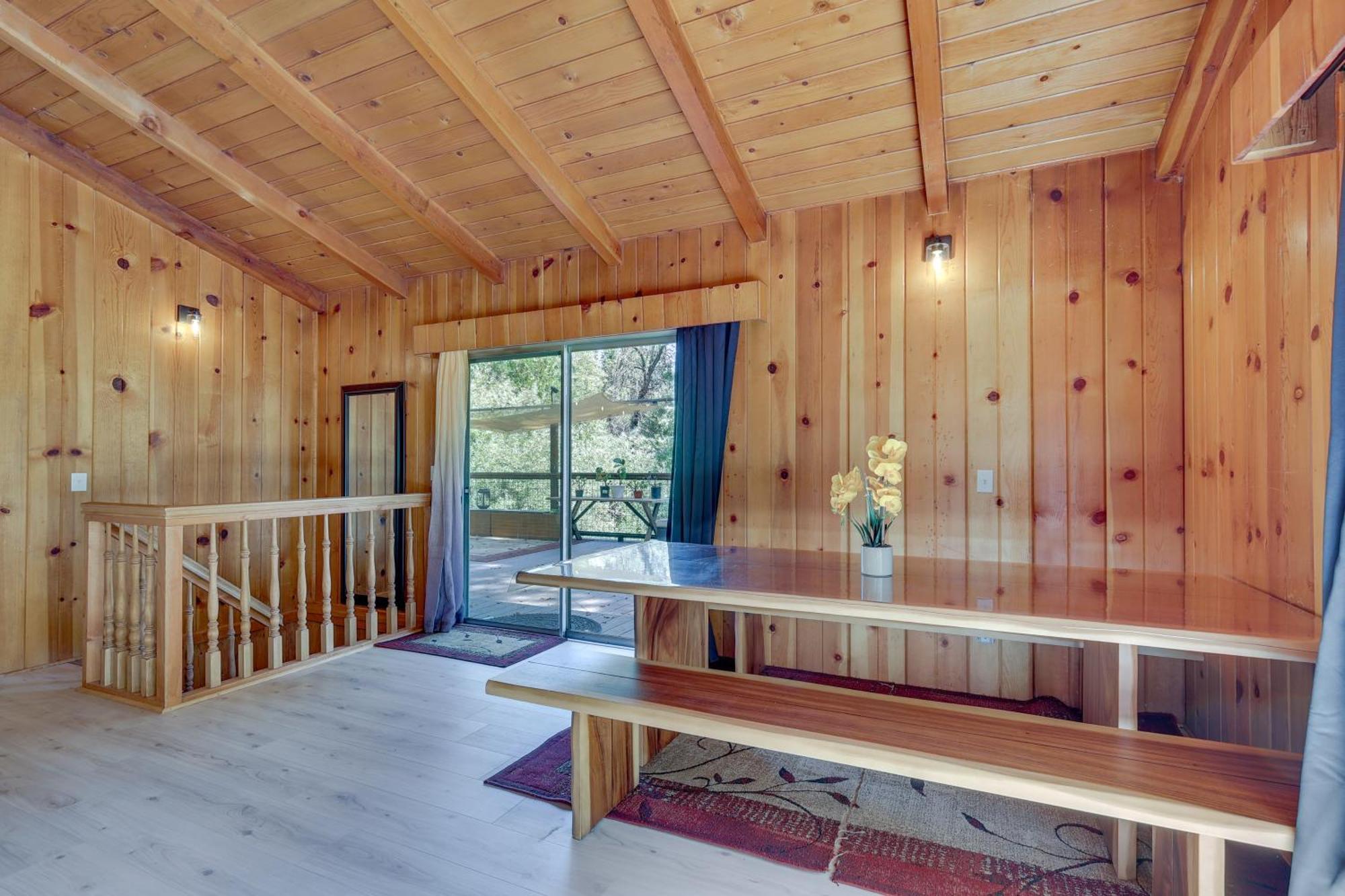 Peaceful Wooden Cabin, 2 Mi To Bass Lake! Oakhurst Kültér fotó